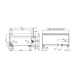 Elektripliit 70 MARINE PCT-74ETX