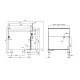 Elektripliit ahjuga 90 MARINE CFVQ4-98ETX/V (0980083BX)