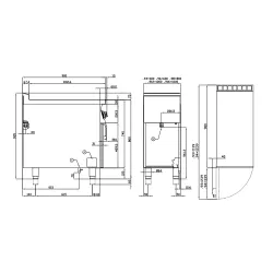 Induktsioonpliit 90 PCI-94ET