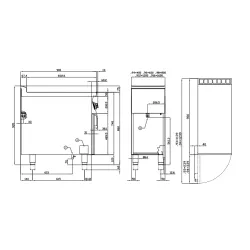 Induktsioonpliit Wok 90 MARINE PCIW-94ETX