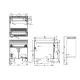 Electric pasta cooking machine 80L 90 MARINE CPB-98ETX (09100831X)