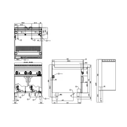 Electric pasta cooking machine 40+40L 90 CP-98ET