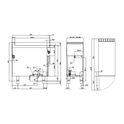 Elektriline bain-marie kolmefaasiline 90 BM-98ET
