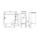 Elektriline grillplaat sile, neutraalkapiga 90 MARINE FTL-98ETX (09060831X)