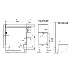 Elektriline grillplaat sile, neutraalkapiga 90 FTL-912ET