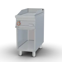 Elektriline grillplaat ribiline, neutraalse kapiga 90 FTR-94ET