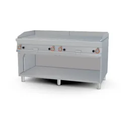 Gaasiga sile grillplaat neutraalse kapiga 90 FTL-916G