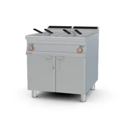Gaasiga fritüür neutraalse kapiga 25+25L 90 F2/25-98G