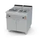 Gaasiga fritüür neutraalse kapiga 23+23L 90 F2/23-98GVP (09330851)