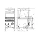 Gaasiga kallutatav praepann AUTOMATIC 120L 90 BRM120-912G (09341251)