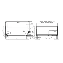 Elektriline veega grill 90 MARINE CWKT-98ETX