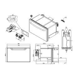 Elektriline Drop-In ahi 70 MARINE FVD-78ETX