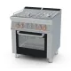 Gaasipliit elektriahjuga MULTIFUNCTION, 4 põletit 70 CFV4-78GPE/V (0880086A)