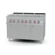 Gaasipliit elektriahjuga MULTIFUNCTION, 6 põletit 70 CFV6-712GPEV (08801260)