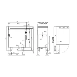 Gaasipliit alusega PC-74GP