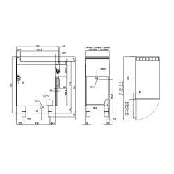 Gaasipliit alusega PC-78GP