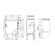 Gaasiga sile grillplaat neutraalse kapiga 70 FTL-74G (08230451)