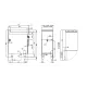 Gaasiga sile grillplaat neutraalse kapiga 70 FTL-712G3 (0823125B)