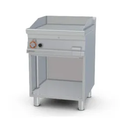 Gaasiga grillplaat ribiline, neutraalse kapiga 70 FTR-76G