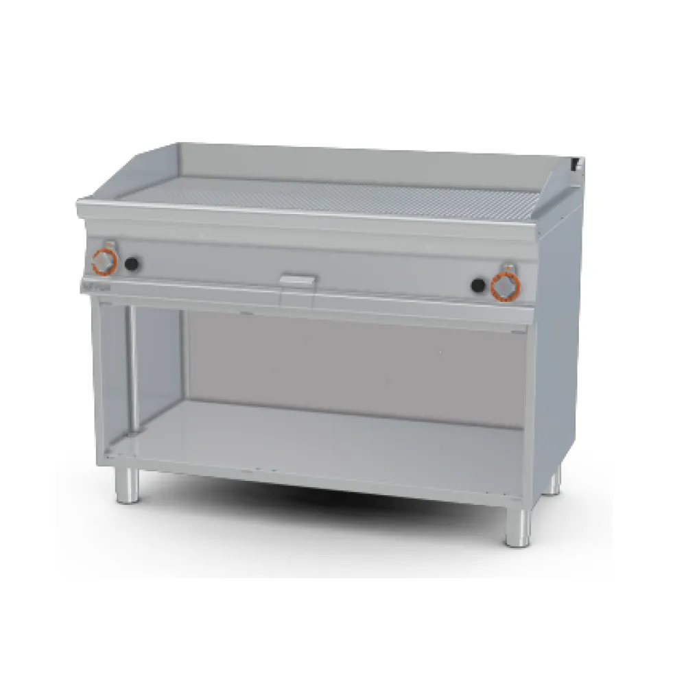Gaasiga grillplaat ribiline, neutraalse kapiga 70 FTR-712G (08231253)