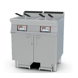 Elektriline fritüür neutraalse kapiga TouchScreen 18+18L 70 F2/18-78ETD