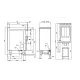 Gaasifritüür neutraalse kapiga TouchScreen 18 L 70 F18-74GD (0832A450)