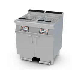 Gaasifritüür neutraalse kapiga TouchScreen 18+18L 70 F2/18-78GD