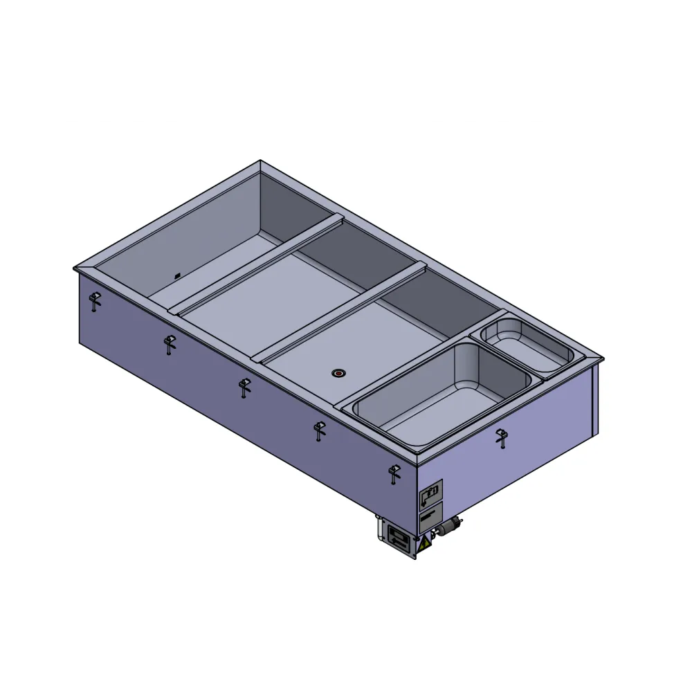 Karstais marmīts ēdnīcai GN 1/1 + GN 1/3